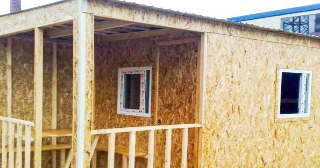 Сарай из дерева под ключ в Бердске – строительствопо цене от 40796 рублей